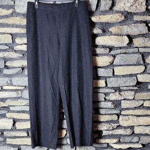 Coldwater Creek Black Linen Pants Size Small